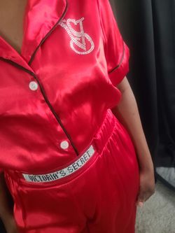 Satin Victoria Secret Pajama Sets 