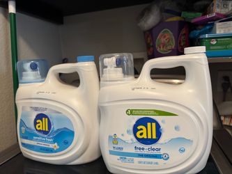 Brand new all detergent (2) for ($26)(Cash only)(price is firm)