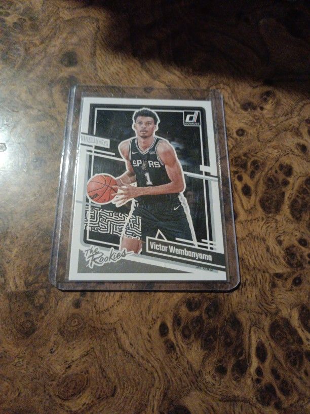 Victor Wembanyana Spurs Donruss The Rookies 23-24