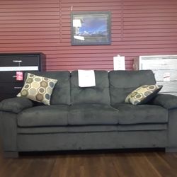 New Sofa With Pillows