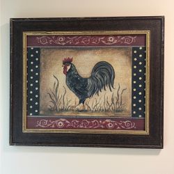 Rustic "Rise-n-Shine" by artist Kimberly Poloson Framed Print