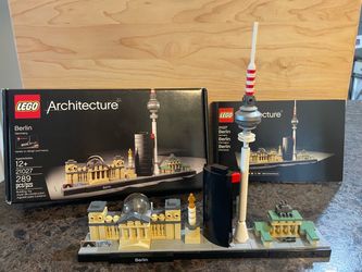 Lego 21027 - Berlin - architecture- 100% pieces - box and instructions