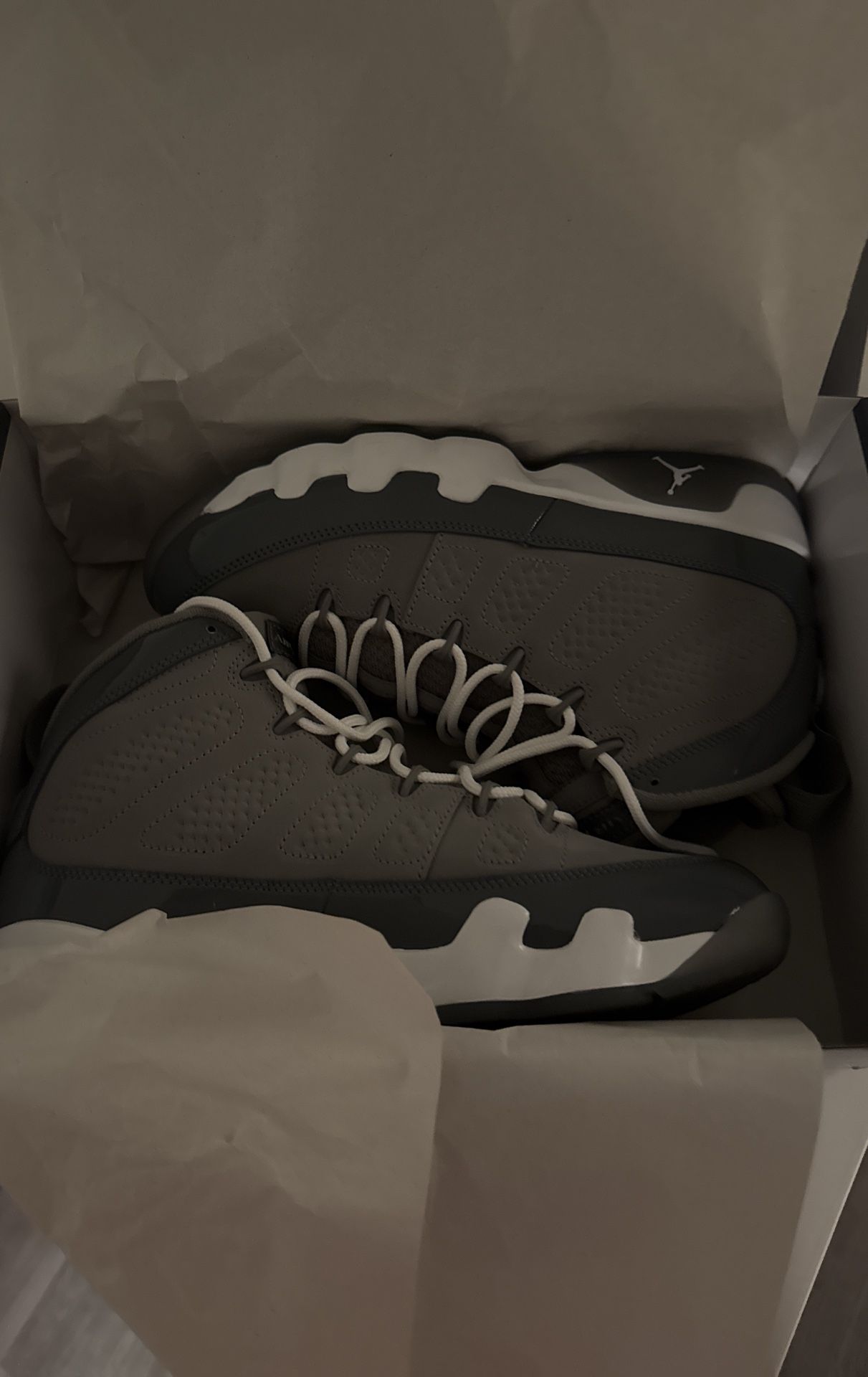 Retro Jordan 9 Cool Grey Size 8.5