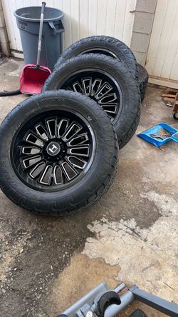 20” Hostile rims and tires