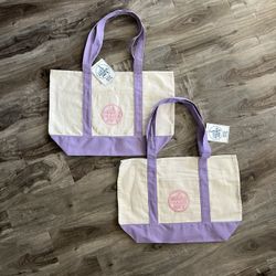 Trader Joe’s Tote Purple Large Tote —Lilac Lavender Violet