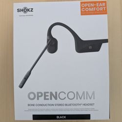 Shokz OpenComm C102 Open-Ear Bluetooth Headset and USB Adapter