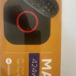 MAG 424w3 4K Linux Based Set Top Box