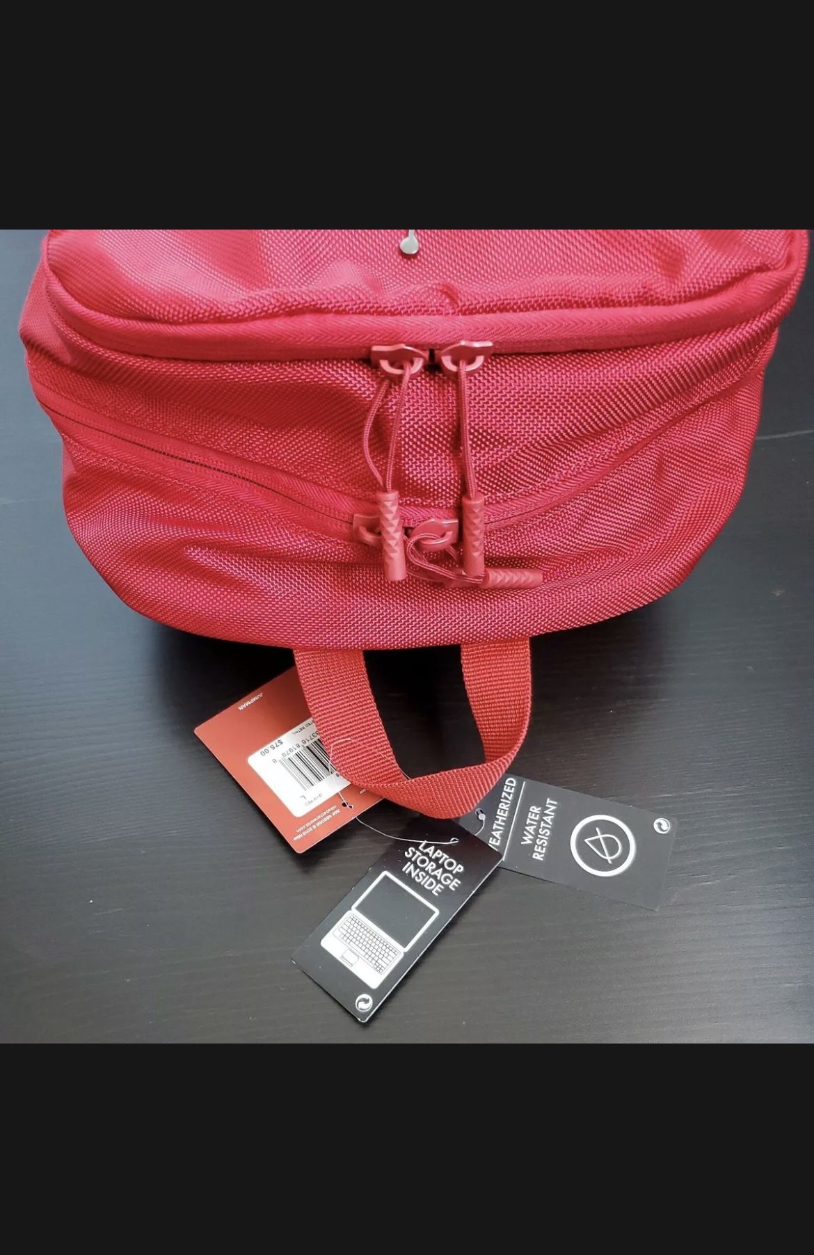 Jordan Jumpman Logo Fluid Gym Red Backpack RARE LIMITED EDITION
