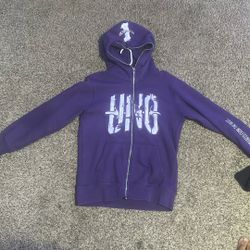 Purple "Unlike No Others" Uno Full Zip Jacket Size M