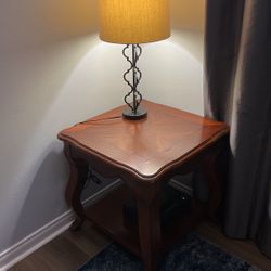 Coffee Table With Lamp