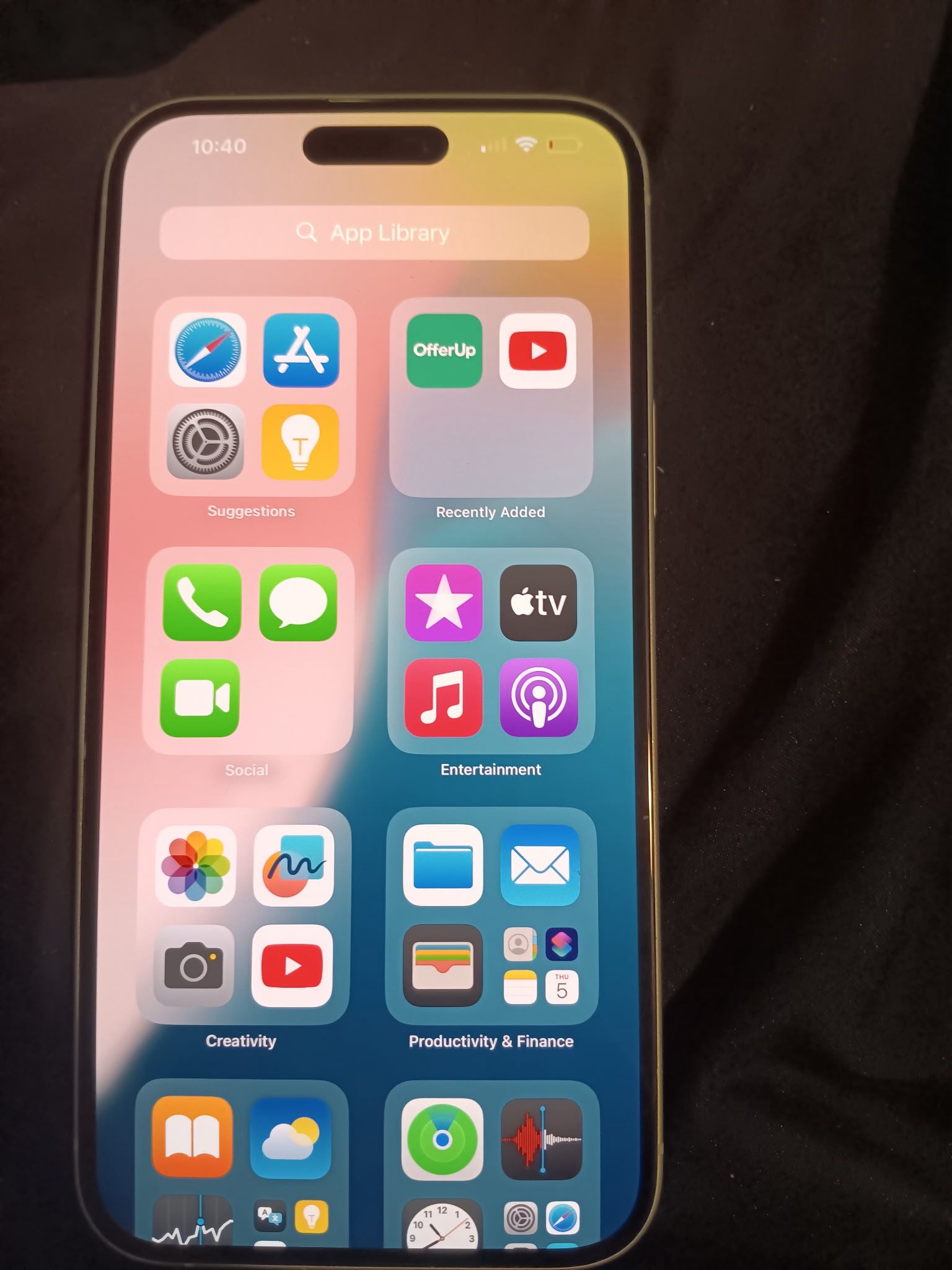 IPHONE 15 PLUS GREEN 256 GB