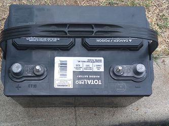 Total pro marine car battery