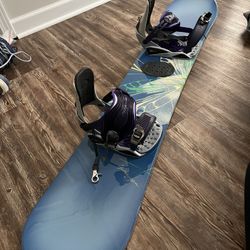 Burton Feather 150 Snowboard Bundle