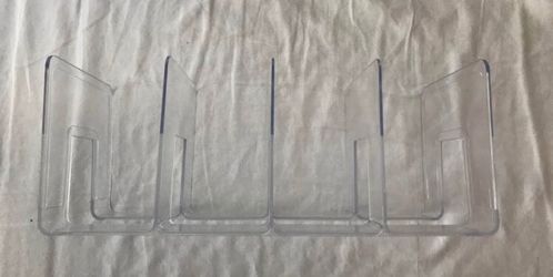Acrylic purse organizer