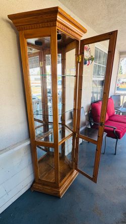 Corner Curio Cabinet