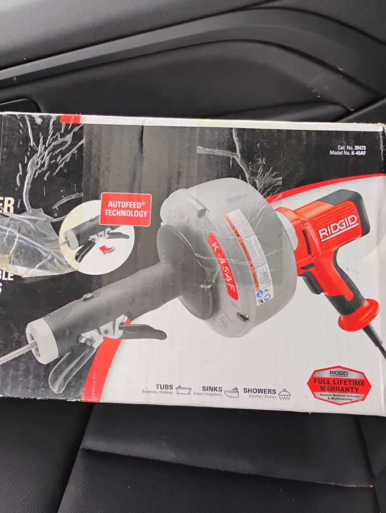 RIDGID K-45 drain Cleaner
