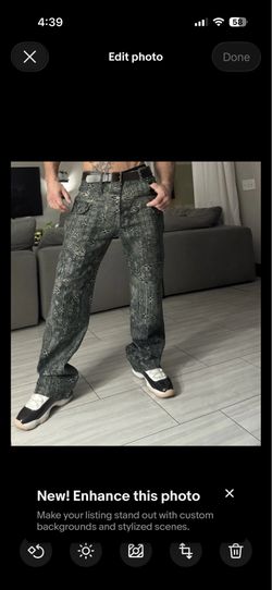 Louis Vuitton One-of-One Jeans Sz 32 Rare Archive Piece