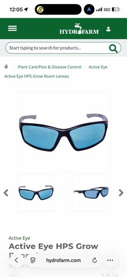 Active Eye HPS Grow Room Glasses
