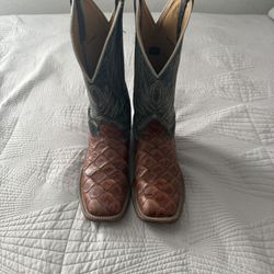 Pirarucu Print Boots 