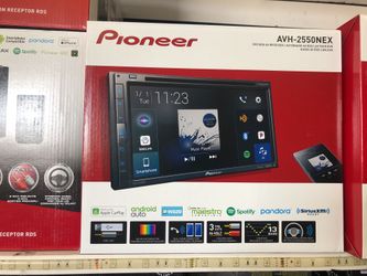 Pioneer avh-stereo 2550 NEX Car Apple paly Android Auto Car stereo usb Aux am fm radio audio
