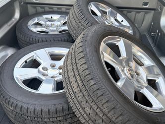 20" Silverado wheels and Tires