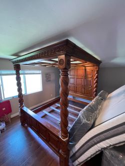 Cali king bed frame