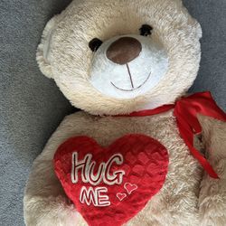 Big Beige Teddy Bear