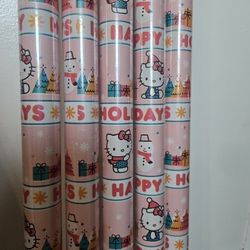 Hello Kitty Wrapping Paper