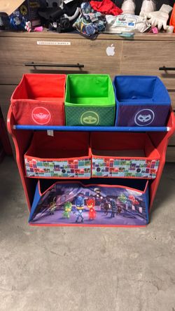 PJ Masks Kids Toy Storage Organizer