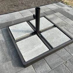 Umbrella Base Steel Outdoor