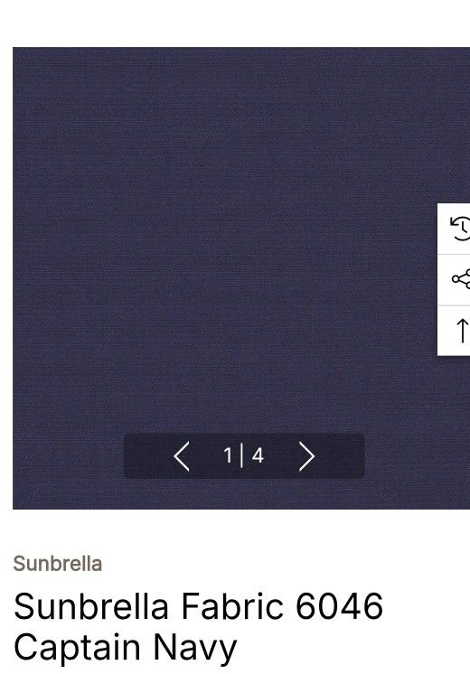 Sunbrella 6046 Captain Navy