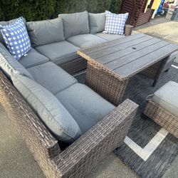 Beautiful Outdoor Furniture With Dinning Table Included