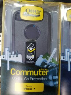 iPhone 6, 6S, 6 Plus, 6S Plus, 7 and 7 Plus OtterBox commuter cases.