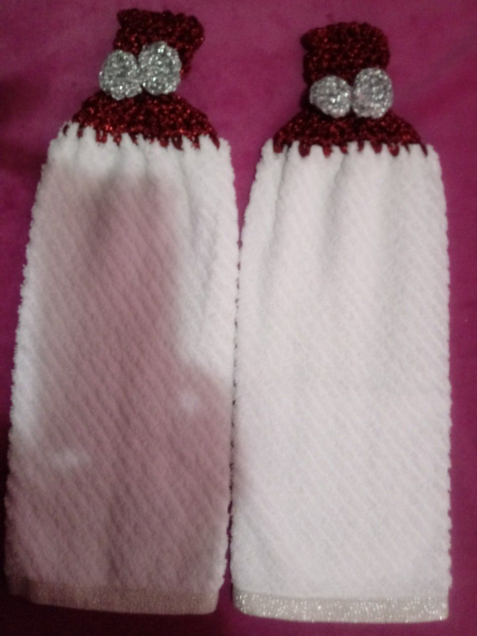Pair of Custom Kitchen Towels