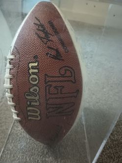 NFL Seahawks signed team ball