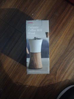 Hario Ceramic Coffee Mill Wood