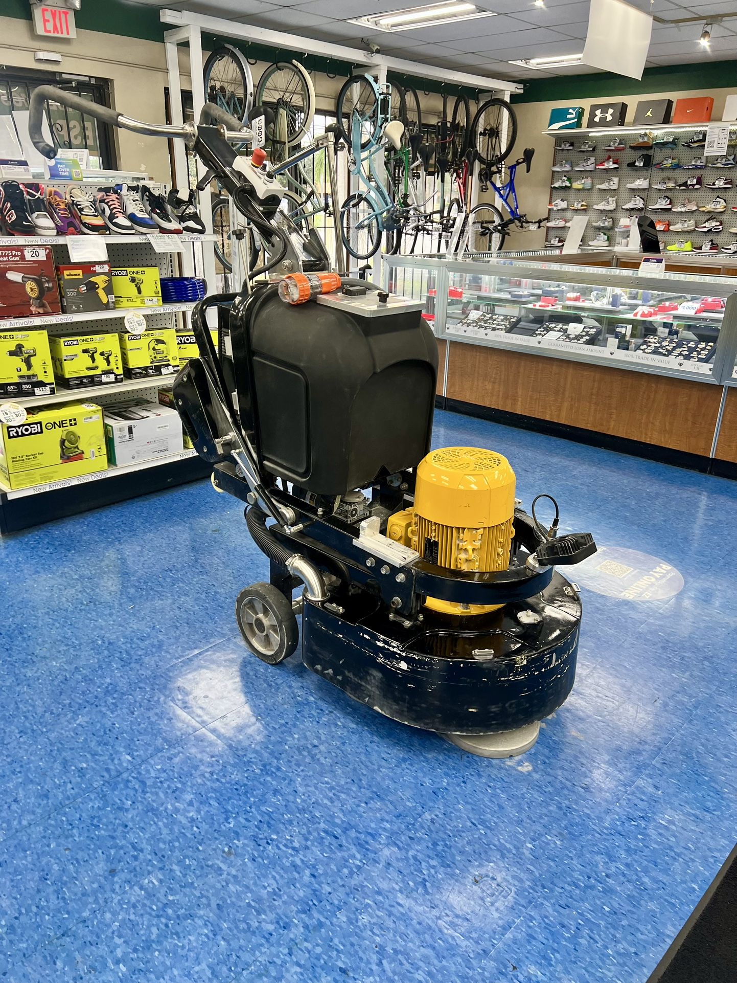 XPS Peanut Mammoth Concrete Grinder And Polisher
