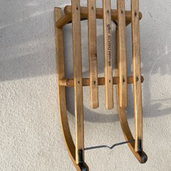 Antique Wooden Sleds