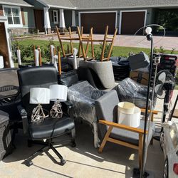 Moving Sale! West Elm Mid Century Furniture! Sofa Dining Chairs Dresser Couch Chair Mirror And More!
