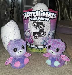 Hatchimals already hatched 2 surprise