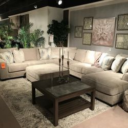 Sectional In Stock For Immediate Delivery 