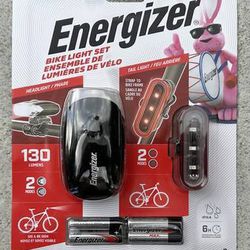 NEW Energizer® Bike Light Set (Headlight and Tail Light)