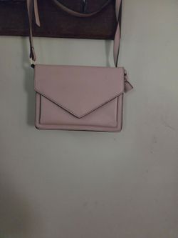 Blush Pink Envelope Crossbody Bag