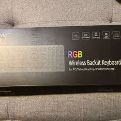 Wireless Keyboard, backlit, Erkovia 