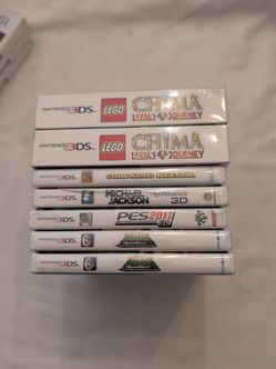 Sealed Nintendo 3ds Games