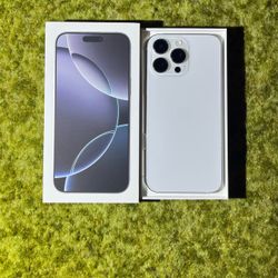 iPhone 16 Pro Max | 256GB | White Titanium | Factory Unlocked
