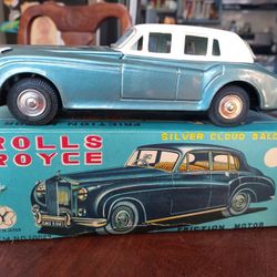 Japanese Friction Toy Rolls Royce 