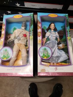 Tin Man And Dorothy Barbie Collection