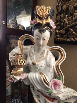 Large vintage statue