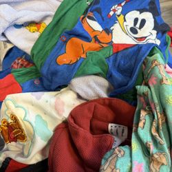 Bag full of old kid clothes